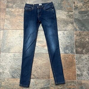 Dark Blue Denim Jeans